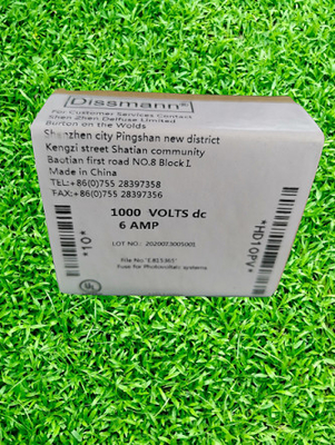 10 * 38 mm wkład ceramiczny Solar Pv Hrc Bezpiecznik cylindryczny typu Gg