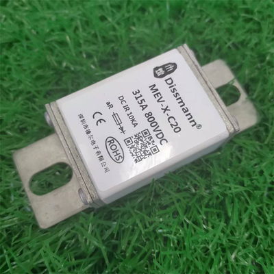 Certyfikat TUV 750VDC Dissmann Fuse Europe Square Ceramic o wysokiej zdolności wyłączania