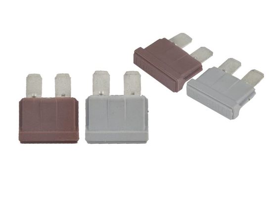 Oświetlony samochodowy 1 A szybko działający bezpiecznik Materiał PBT Płaski kształt