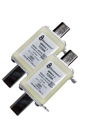 Bezpiecznik samochodowy wysokiego napięcia z rurą światłowodową, Bezpiecznik NH 250a z certyfikatem CCC