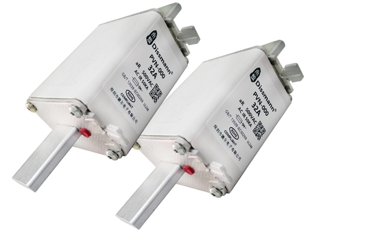 Bezpiecznik silnika elektrycznego podstawy pociągu Napięcie znamionowe 500VDC Norma IEC60269