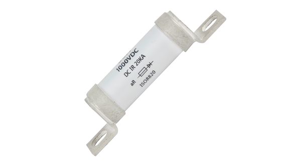 Biały Bs88 60a Bezpiecznik Materiał ceramiczny 1000VDC ISO8820 Standard