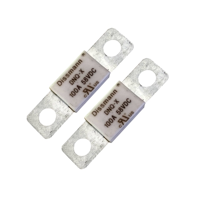 Bezpieczniki samochodowe DC Ceramic 200 A Low Breaking z kołkami ze stopu miedzi