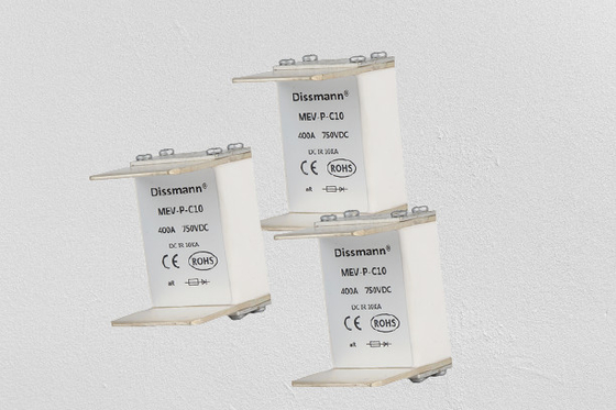 Bezpiecznik systemu magazynowania energii 750 V DC dla zdolności wyłączania falownika DC10KA