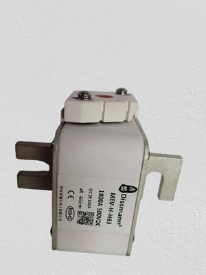 Biały bezpiecznik półprzewodnikowy 1800 A, bezpiecznik ceramiczny 500 V IEC60269